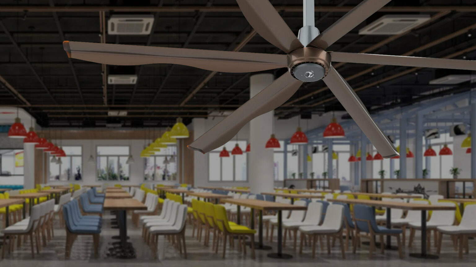 How HVLS Fans in Industrial and Commercial Spaces Combine Form and